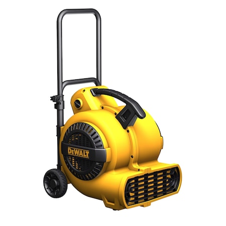 Dewalt Air Mover, 3/4 HP, 1800 air flow (CFM), 3 speed, rubber wheels, 30 ft. cord. DXAM2818